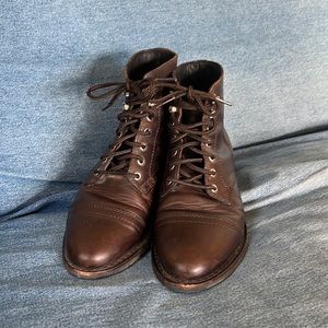 Thursday Boot Company, Size 7.5 Brown Leather Boots, EUC